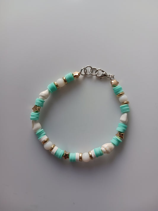 Q sea shell beach bracelet 8